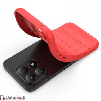 Magic Shield guminis dėklas - raudonas (Xiaomi 15T)